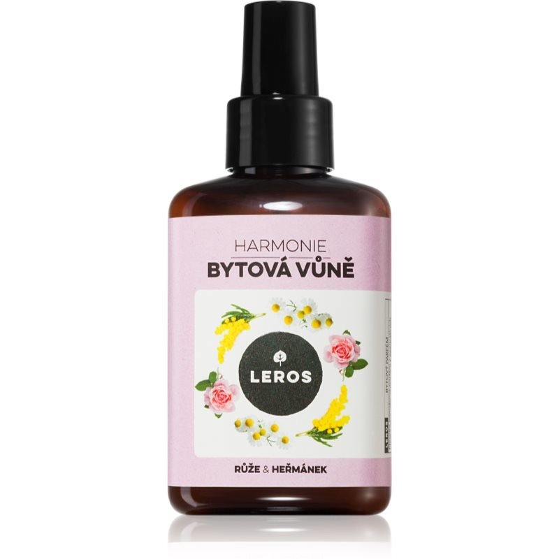 Leros Bytová vůně růže & heřmánek bytový sprej 100 ml