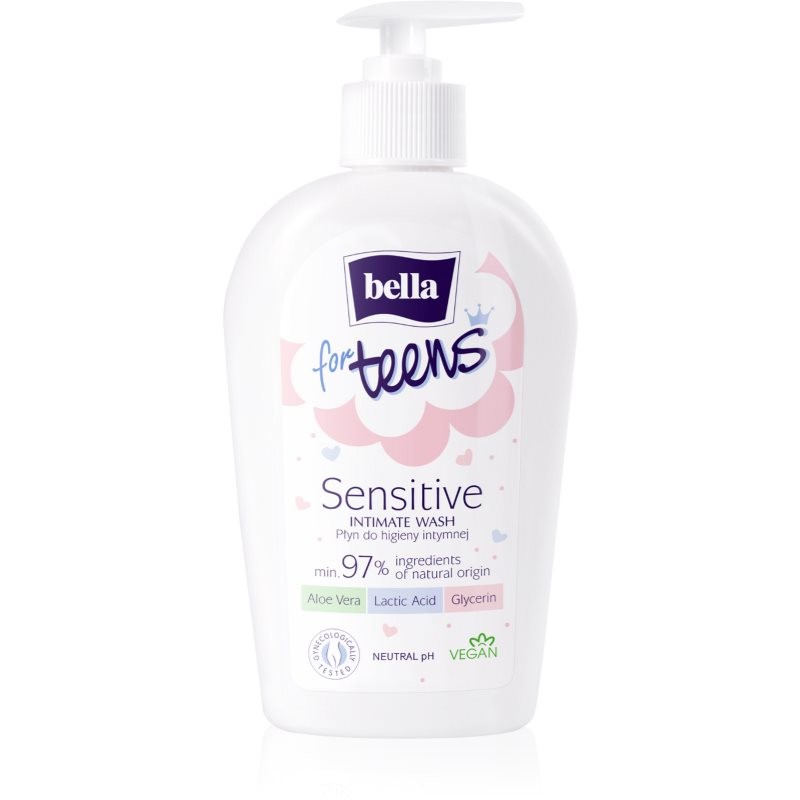 BELLA For Teens Sensitive gel pro intimní hygienu pro dívky 300 ml