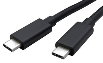 Roline USB4 40Gbps kabel USB C(M) - USB C(M), PD 240W, 0,5m, černý