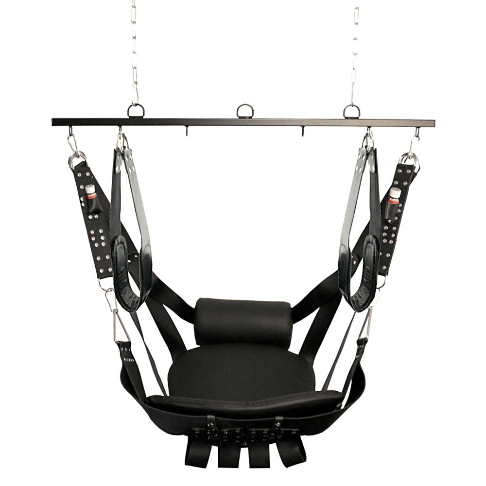Kožené závěsné lůžko BDSM - Deluxe Sling VIP