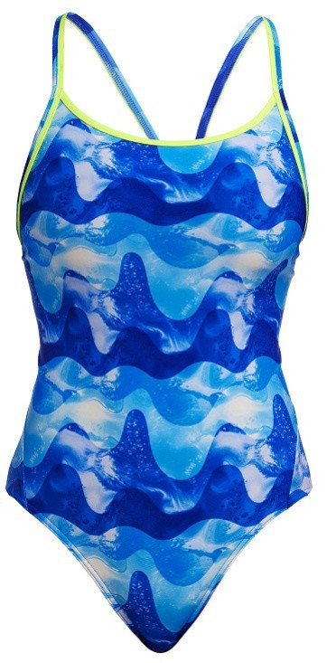 Funkita Dive In Diamond Back One Piece XS - UK30