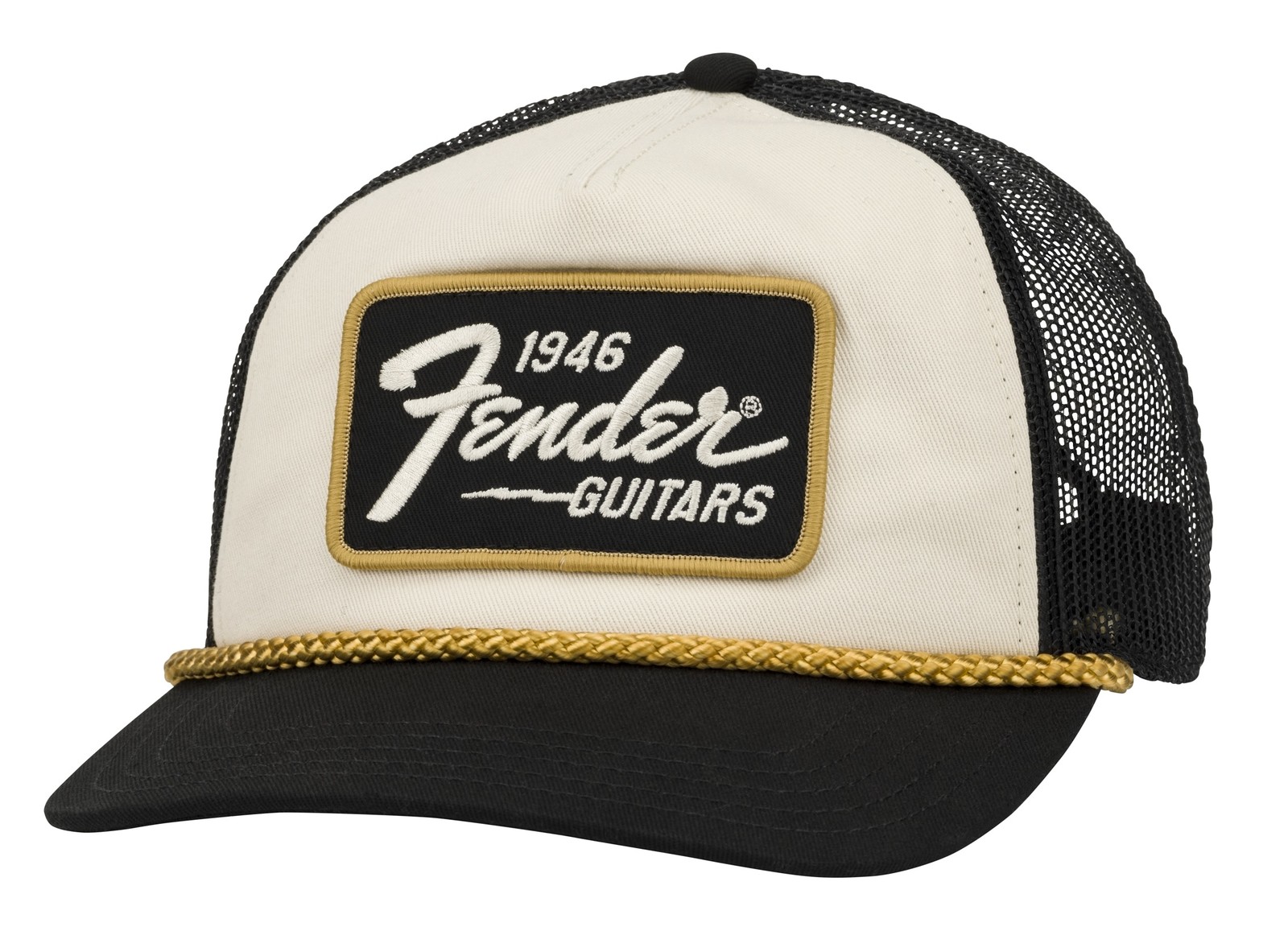 Fender 1946 Gold Braid Hat Cream/Black