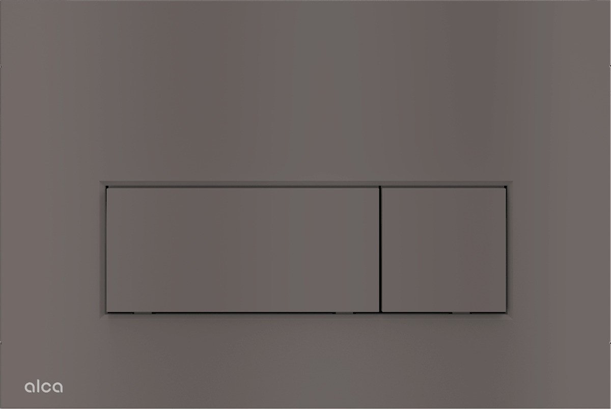 Ovládací tlačítko Alca plast Gun metal mat M57-GM-M