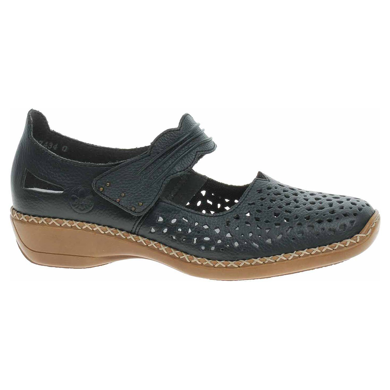 Ecco Dámské lodičky Rieker 41399-14 blau 22901728