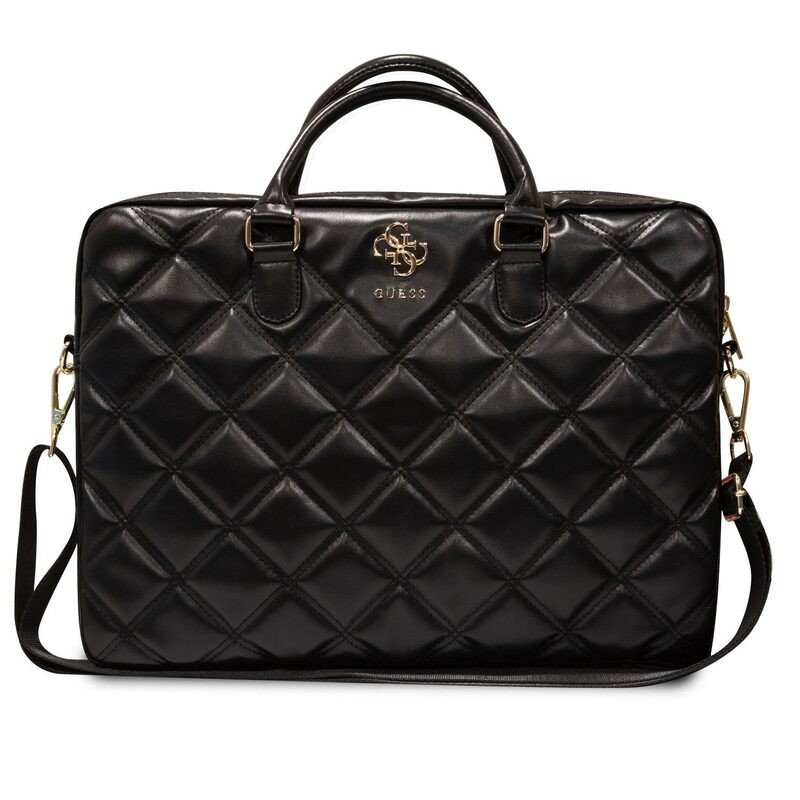Pouzdro Guess PU Quilted 4G Metal Logo Computer Bag 15/16