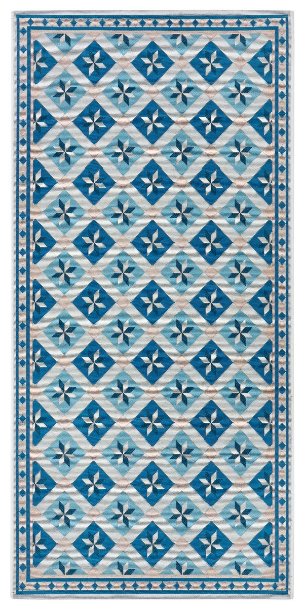 Běhoun Cappuccino 105877 Classic Blue - 75x150 cm Hanse Home Collection koberce