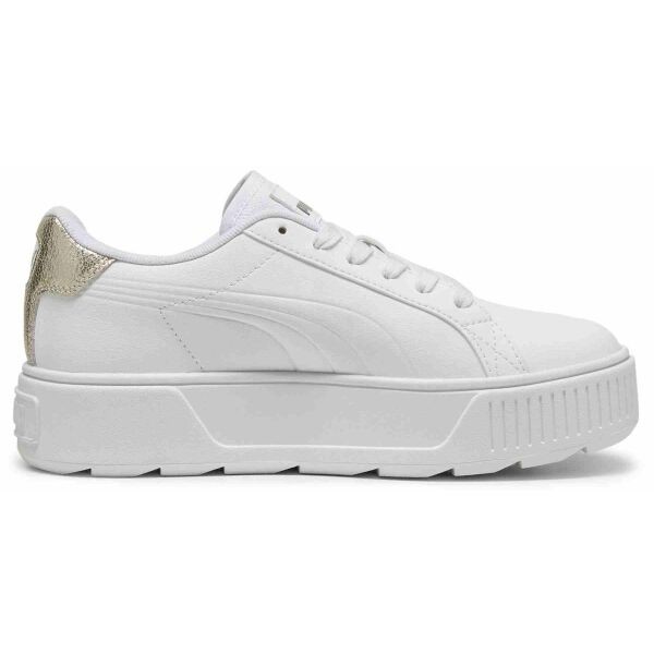 Puma KARMEN METALLIC SHINE Dámské tenisky, bílá, veľkosť 37.5