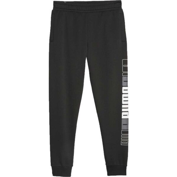 Puma ESSENTIALS + LOGO LAB SWEAT PANTS Pánské tepláky, černá, veľkosť M