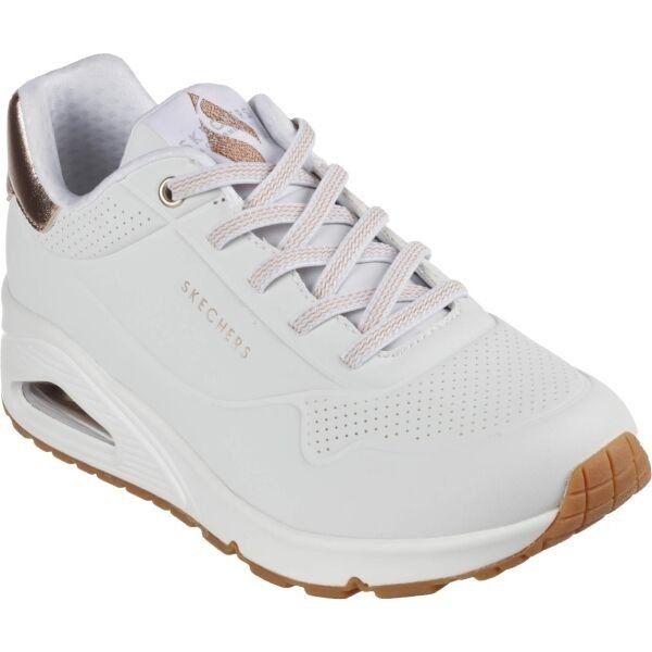 Skechers UNO - SHIMMER AWAY Dámská volnočasová obuv, bílá, veľkosť 38