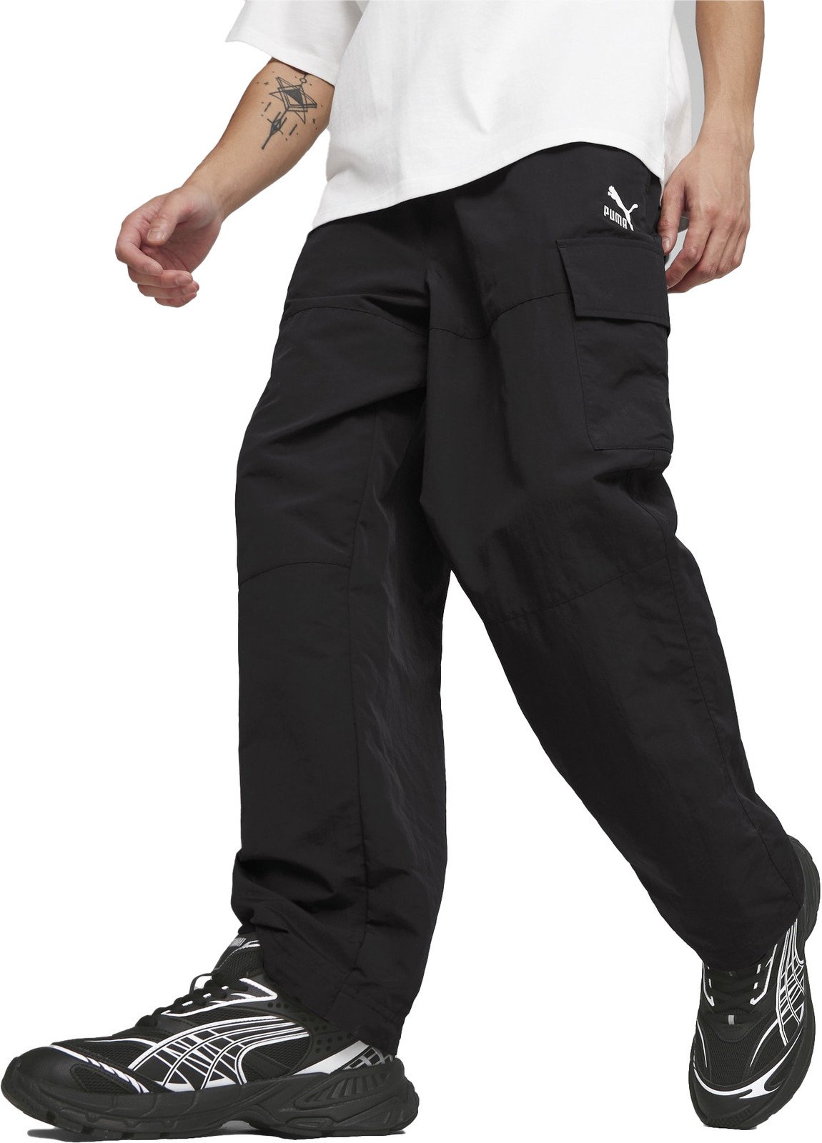 Kalhoty Puma  Classics Cargo Hose Schwarz F01