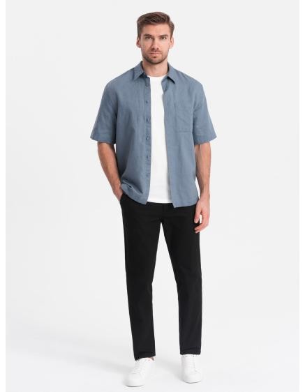 Pánské chino kalhoty SLIM FIT černé