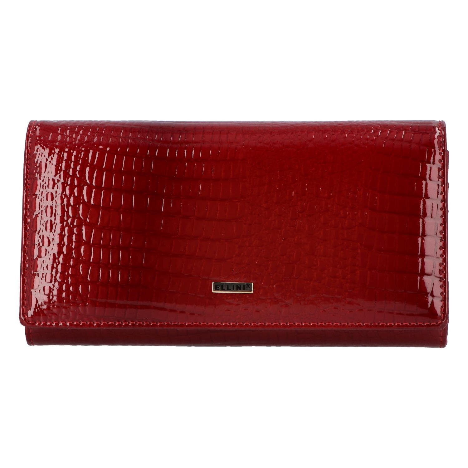 Dámská kožená peněženka červená - Ellini Andalla červená