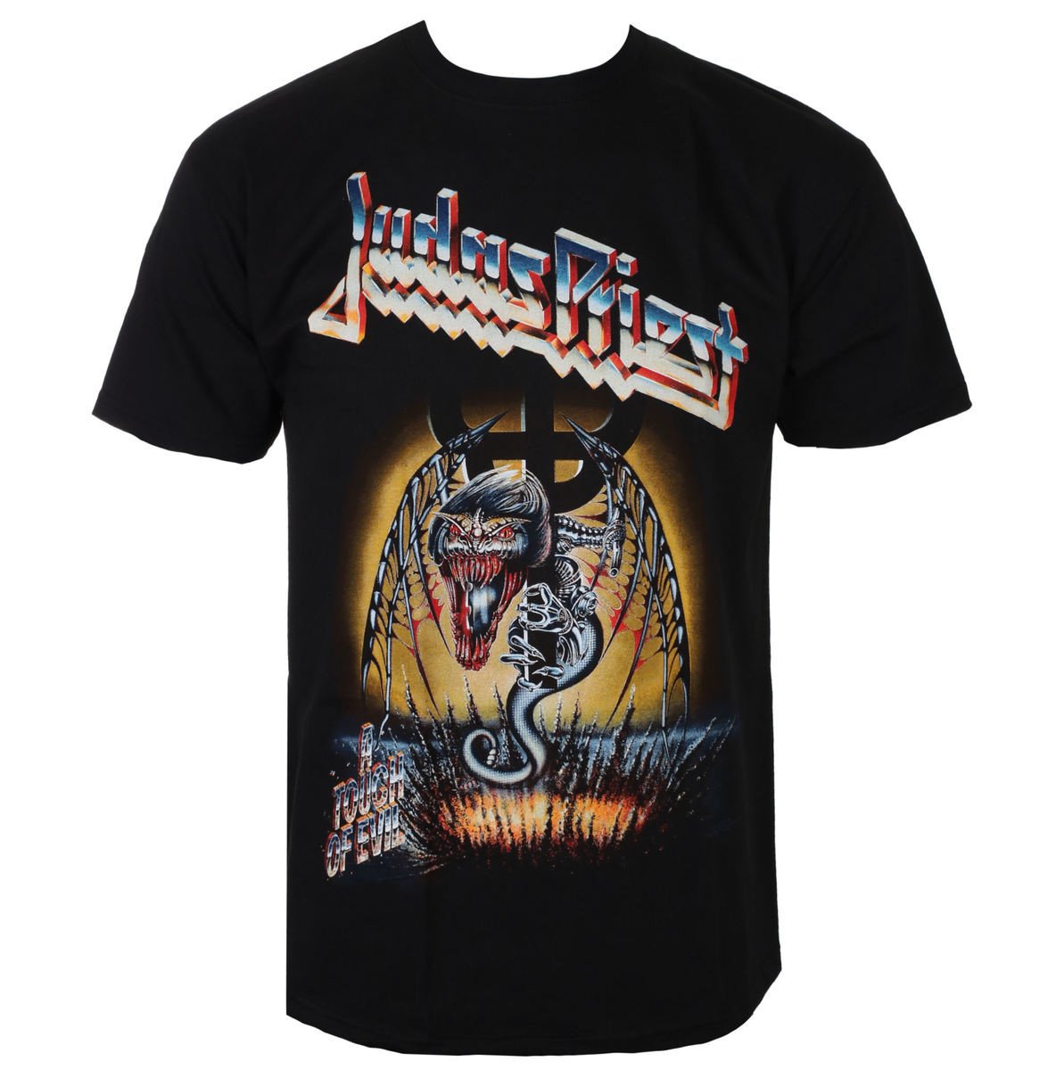 Tričko metal Judas Priest - Touch of Evil - ROCK OFF - JPTEE15MB S