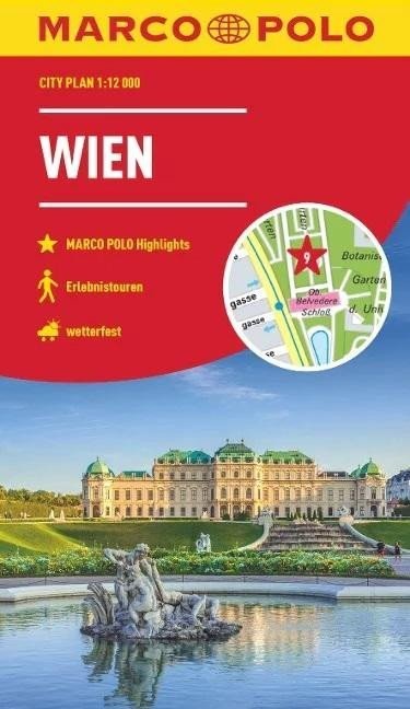 Vídeň 1:12 000 / mapa města