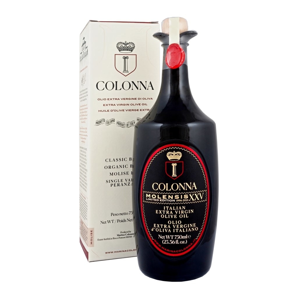 Prémiový extra panenský olivový olej Marina Colonna – Molensis XXV LIMITOVANÁ EDICE 750 ml - SKLIZEŇ 22/23