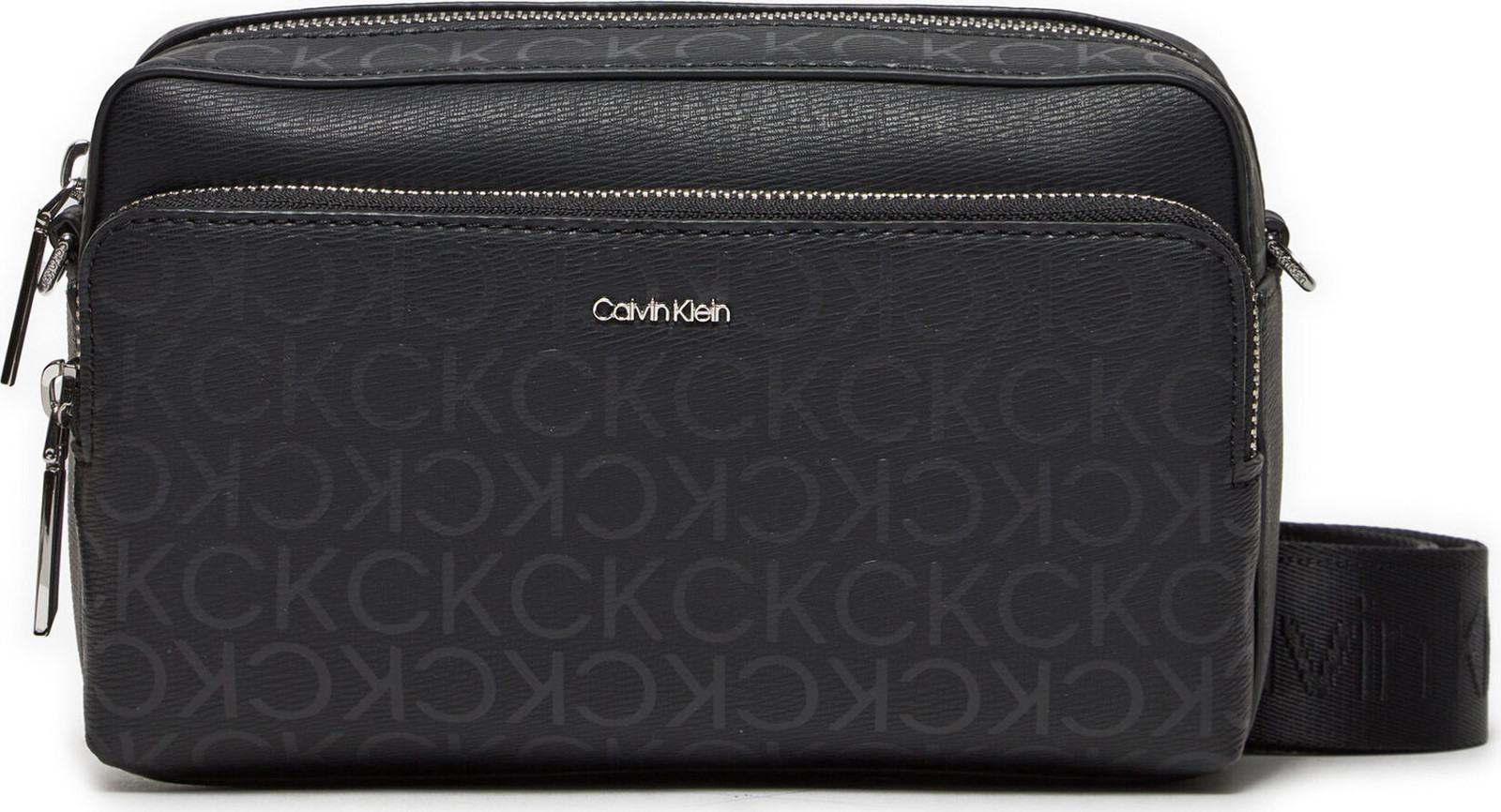 Kabelka Calvin Klein Ck Must Camera Bag_Epi Mono K60K611926 Black Epi Mono 0GJ