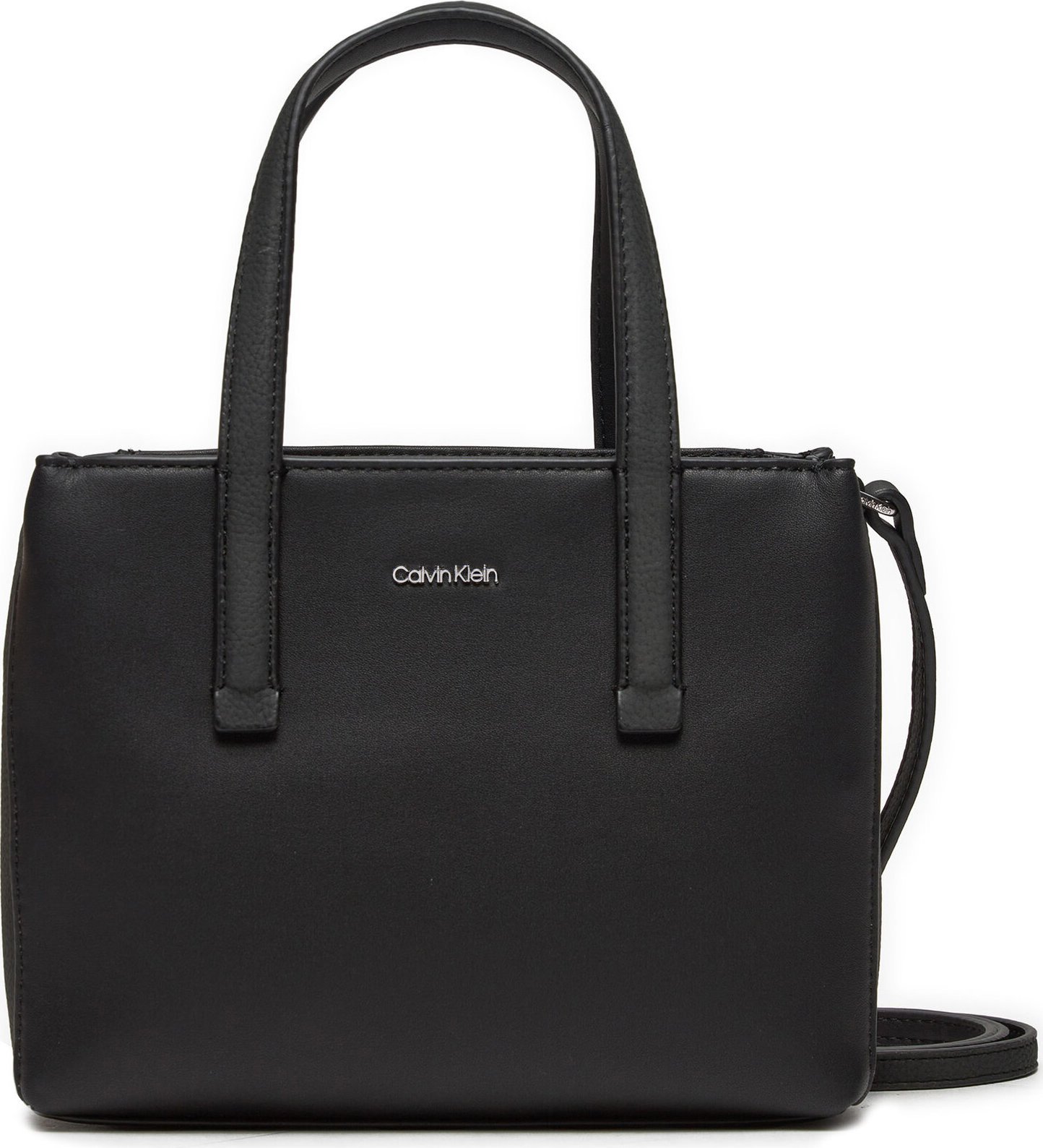 Kabelka Calvin Klein Ck Must Mini Tote_Pu/Nubuck K60K611873 Ck Black BEH