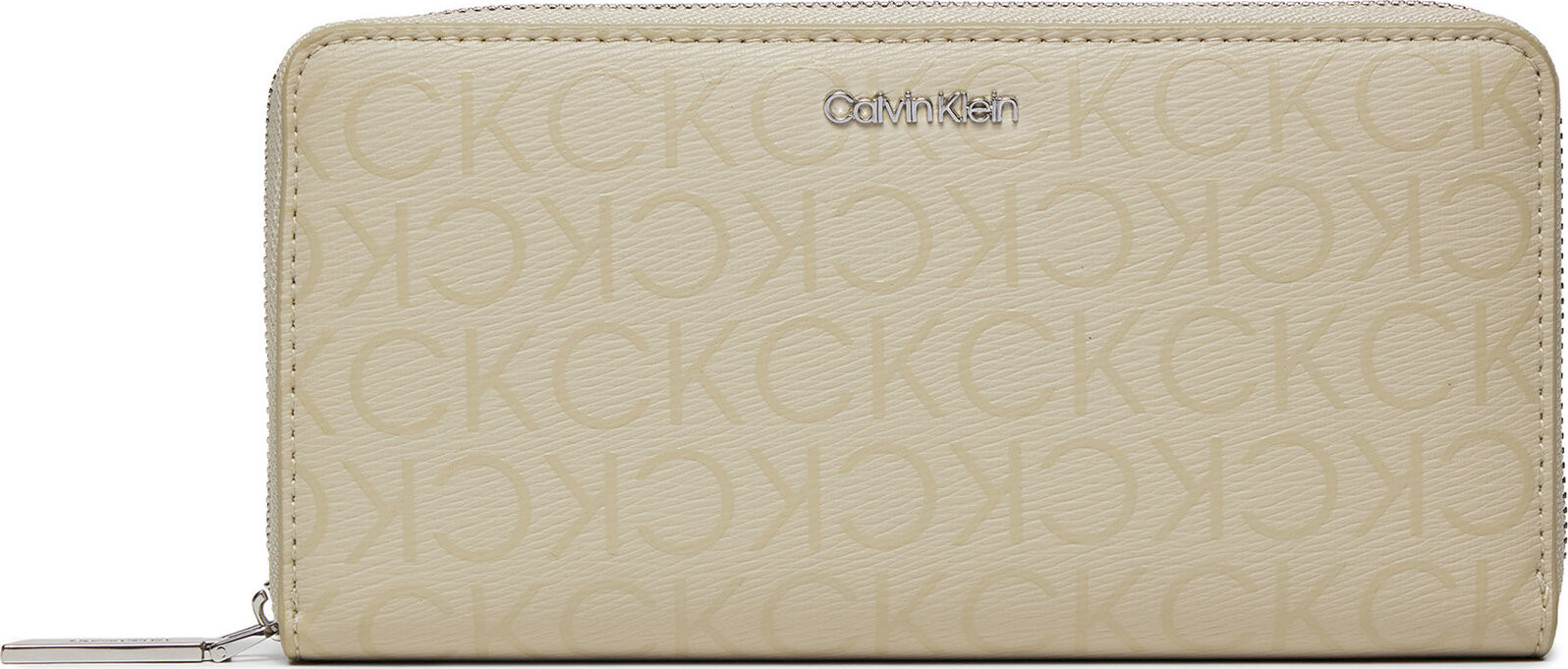 Velká dámská peněženka Calvin Klein Ck Must Lg Z/A Wallet_Epi Mono K60K611938 Stoney Beige Epi Mono PEA