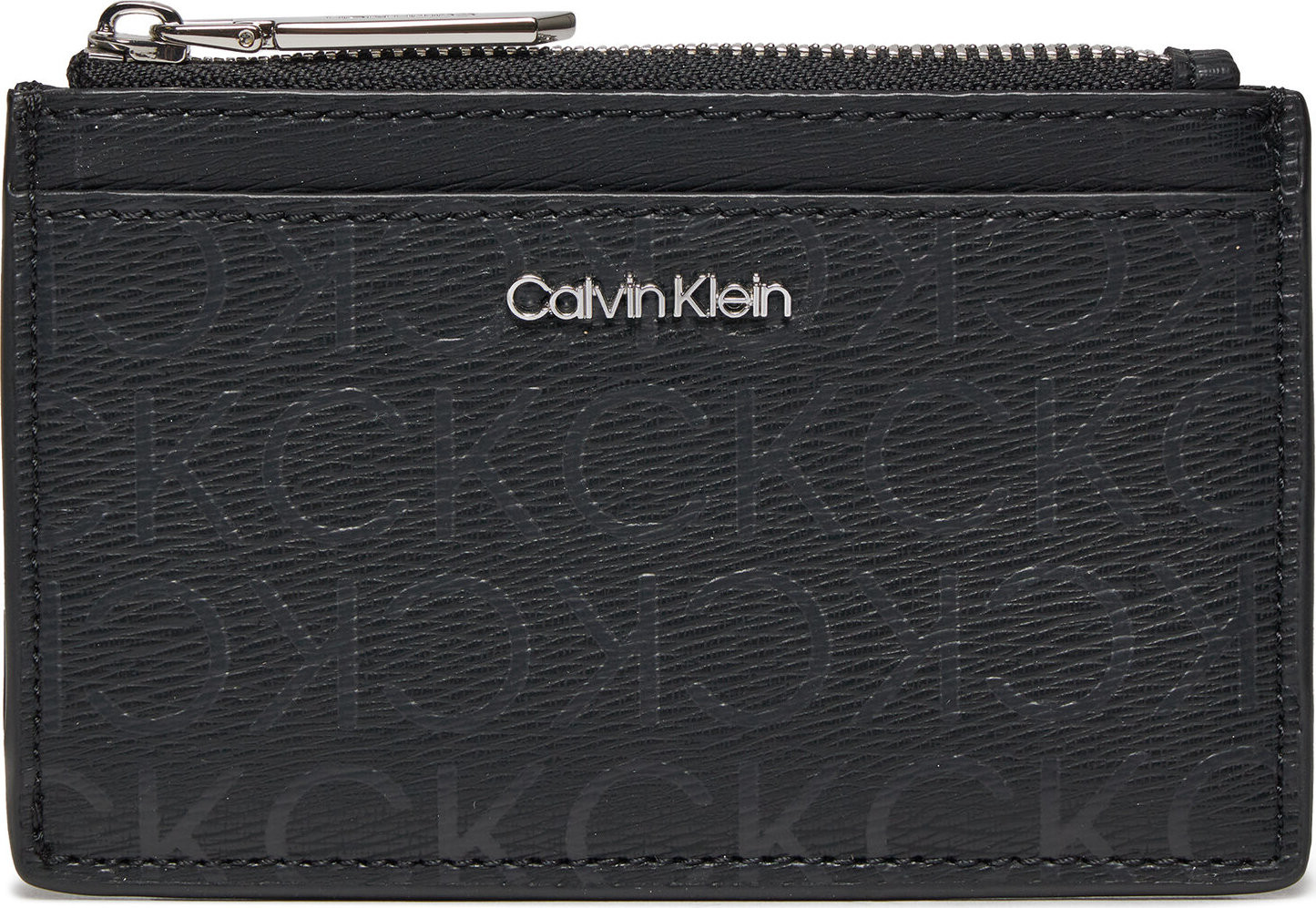 Malá dámská peněženka Calvin Klein Ck Must Lg Cardholder_Epi Mono K60K611935 Black Epi Mono 0GJ