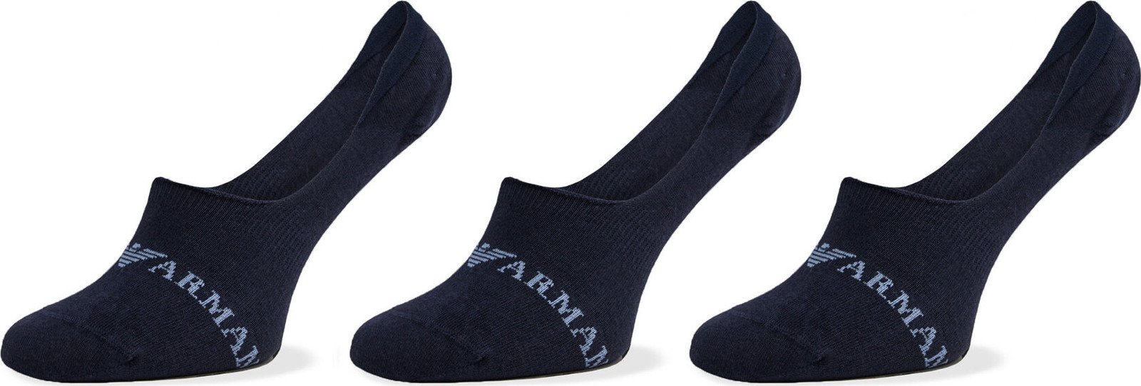 Sada 3 párů pánských ponožek Emporio Armani 306227 4R254 70435 Marine/Marine/Marine