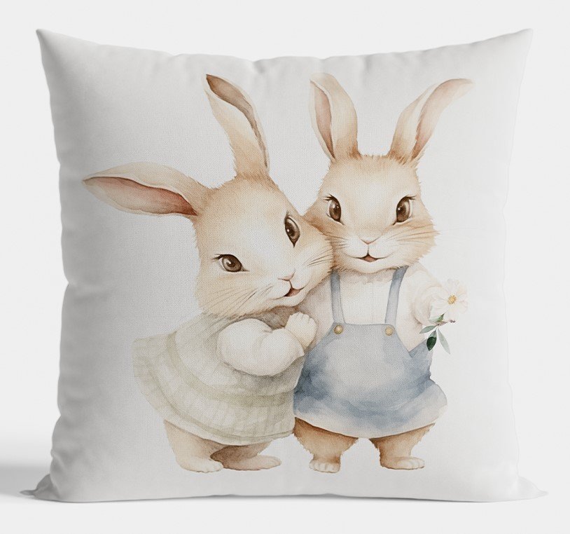 Polštář MILAS 40x40 cm, velikonoční motiv, Mybesthome Varianta: Povlak na polštář, 40x40 cm