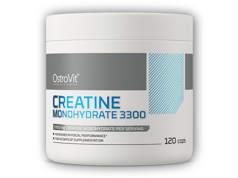 Ostrovit Creatine monohydrate 3300 120 kapslí