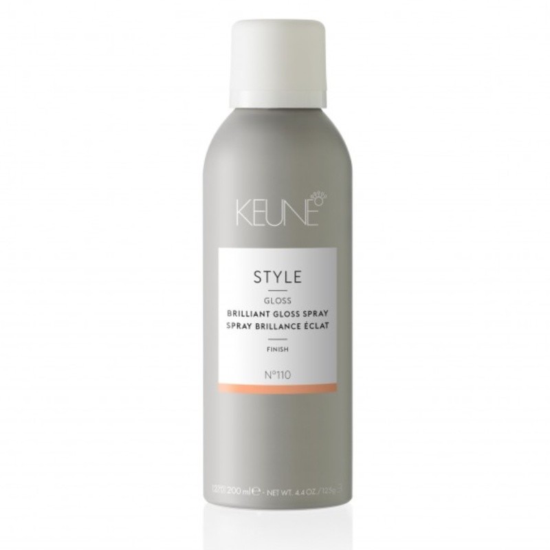 Keune Style Brillant Gloss Spray Nº110 - lesk na vlasy ve spreji, 200 ml