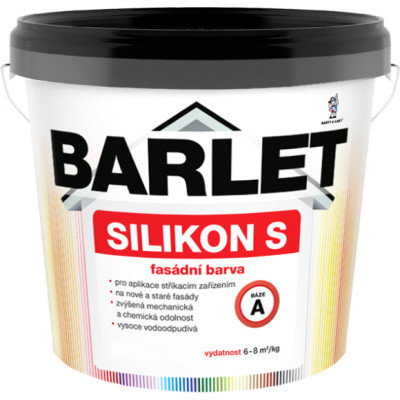 BARLET SILIKON S fasádní barva silikonová A bílý, 20 kg