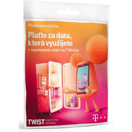 SIM karta T-Mobile - Plaťte za data, která využijete