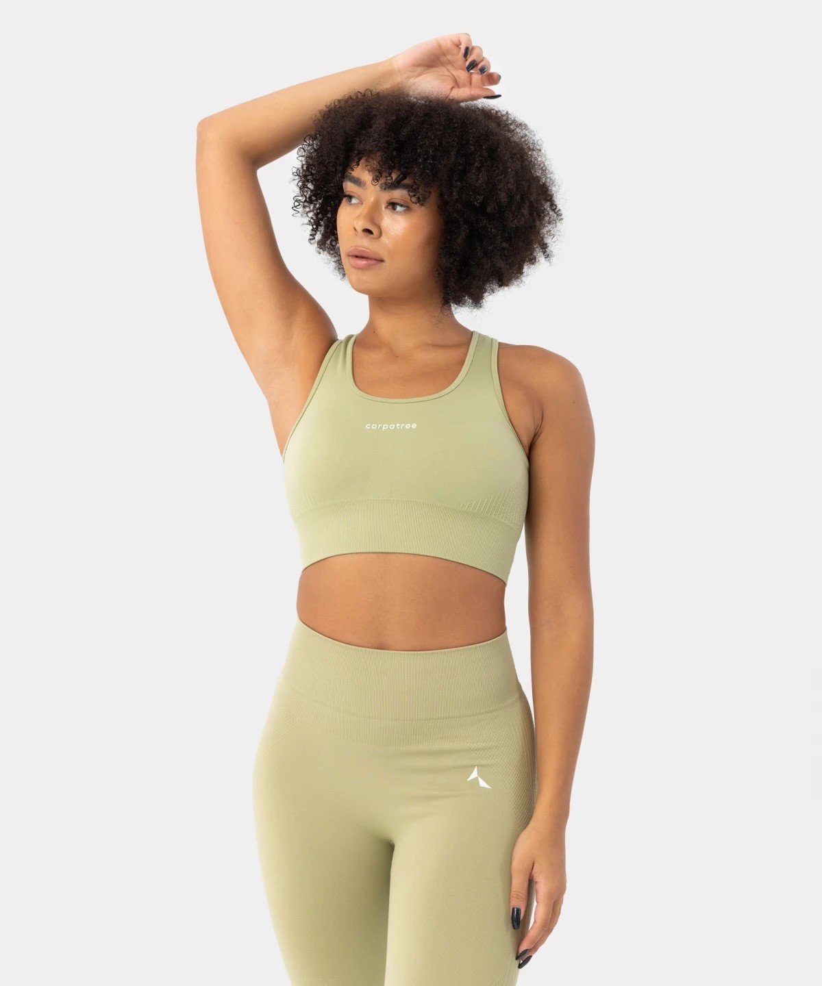 Carpatree Blaze Seamless Top Matcha Green Barva: Zelená, Velikost: M