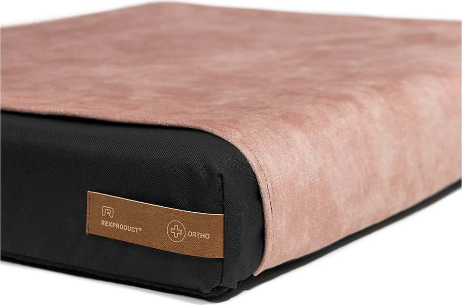 Světle růžový povlak na matraci pro psa 110x90 cm Ori XXL – Rexproduct