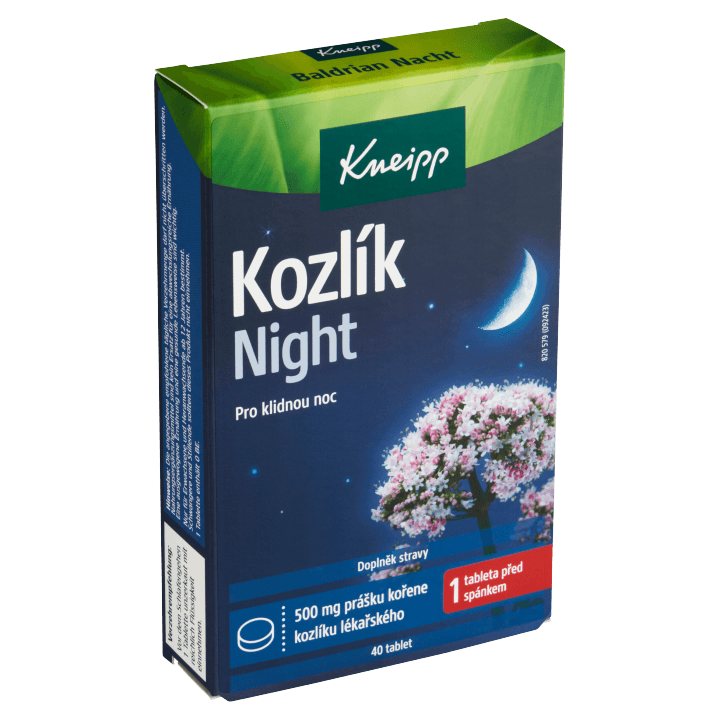 Kneipp Kozlík Night 40 tablet 23,5g