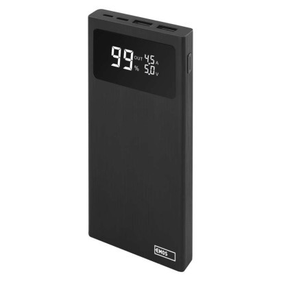 EMOS B0531B BetaQ 10, 10 000 mAh, 22,5 W, černá