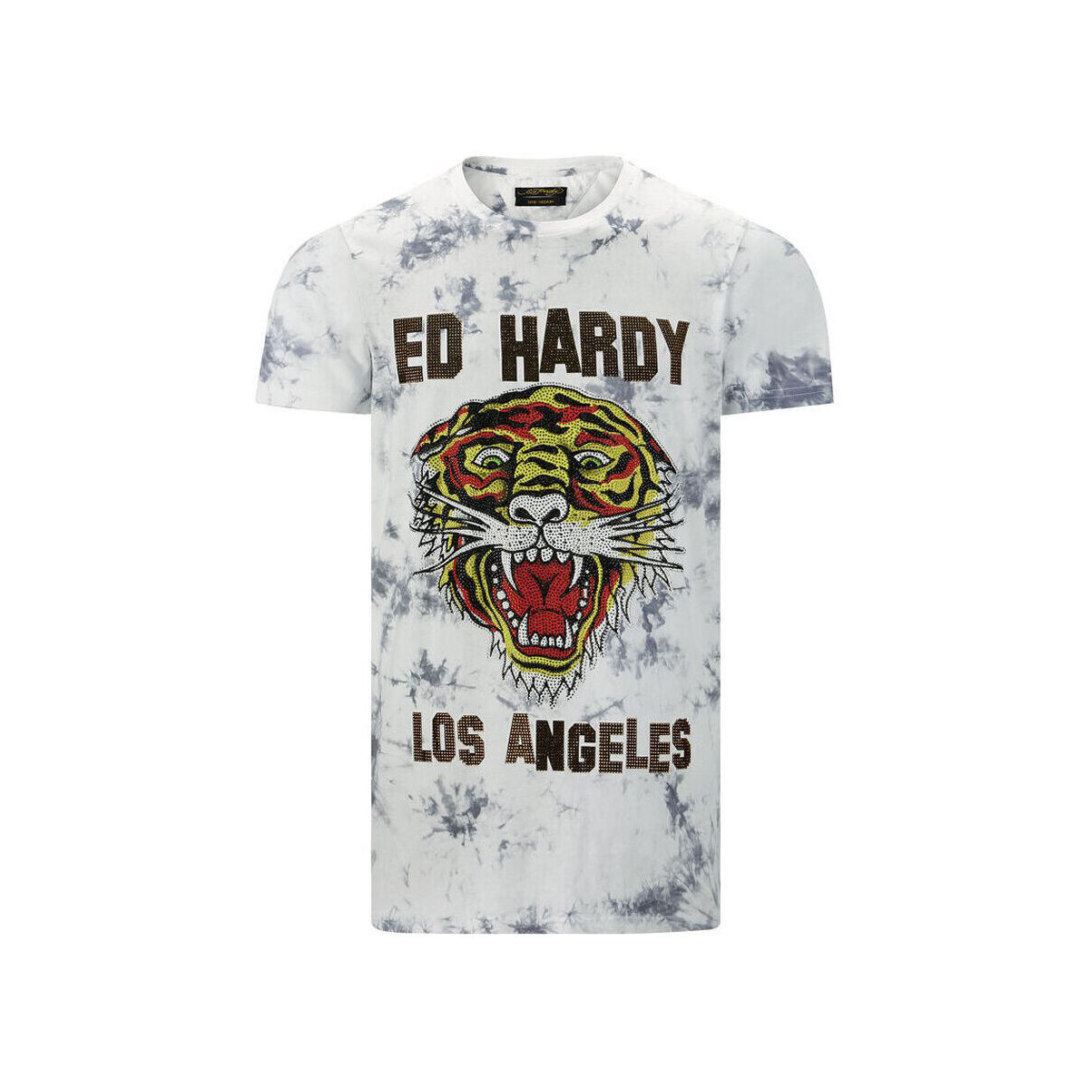 Ed Hardy  Los tigre t-shirt white  Bílá