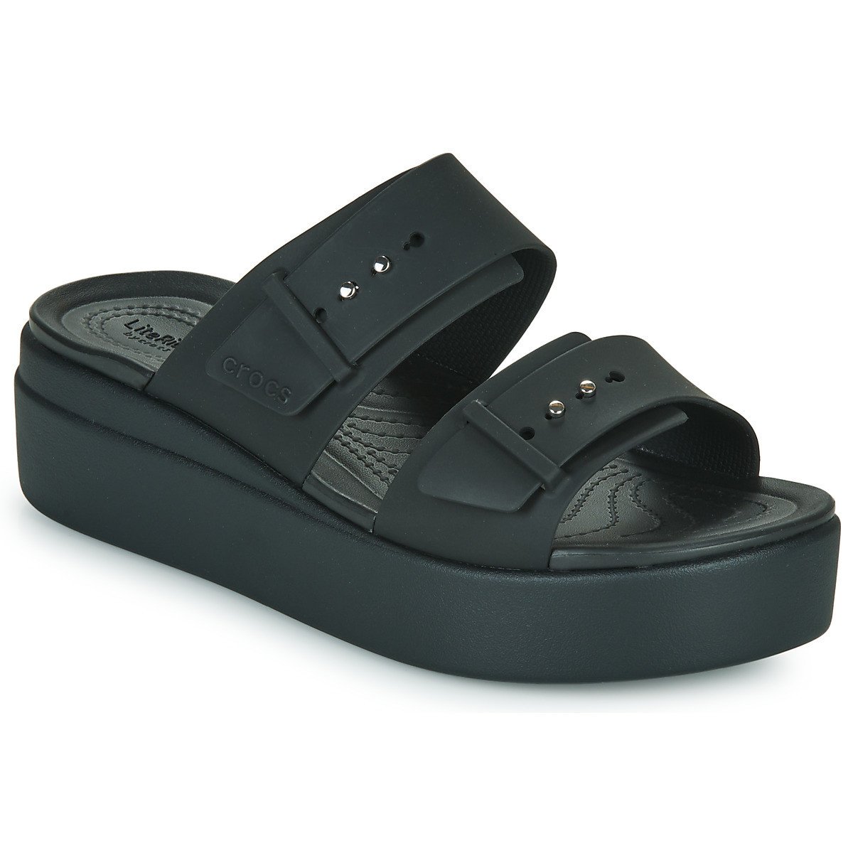 Crocs  CROCS BROOKLYN SANDAL LOWWDG W  Černá