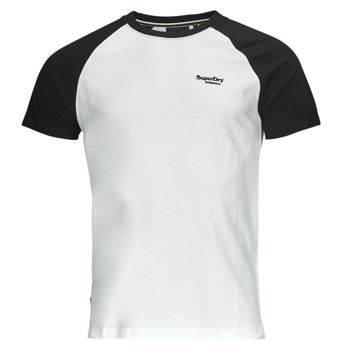 Superdry  ESSENTIAL LOGO BASEBALL TSHIRT  Bílá