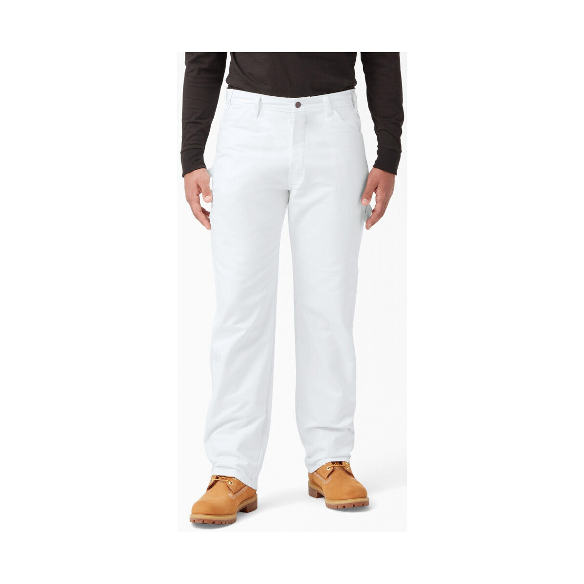 Dickies  M relaxed fit cotton painter's pant  Bílá