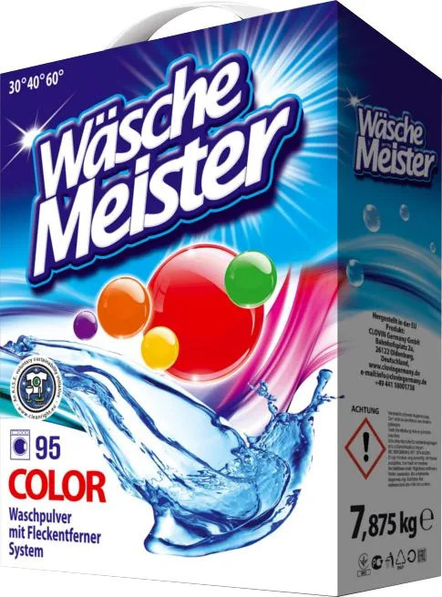 WäscheMeister Prací prášek Color Box (95 dávek) 7,875kg 7.875 kg