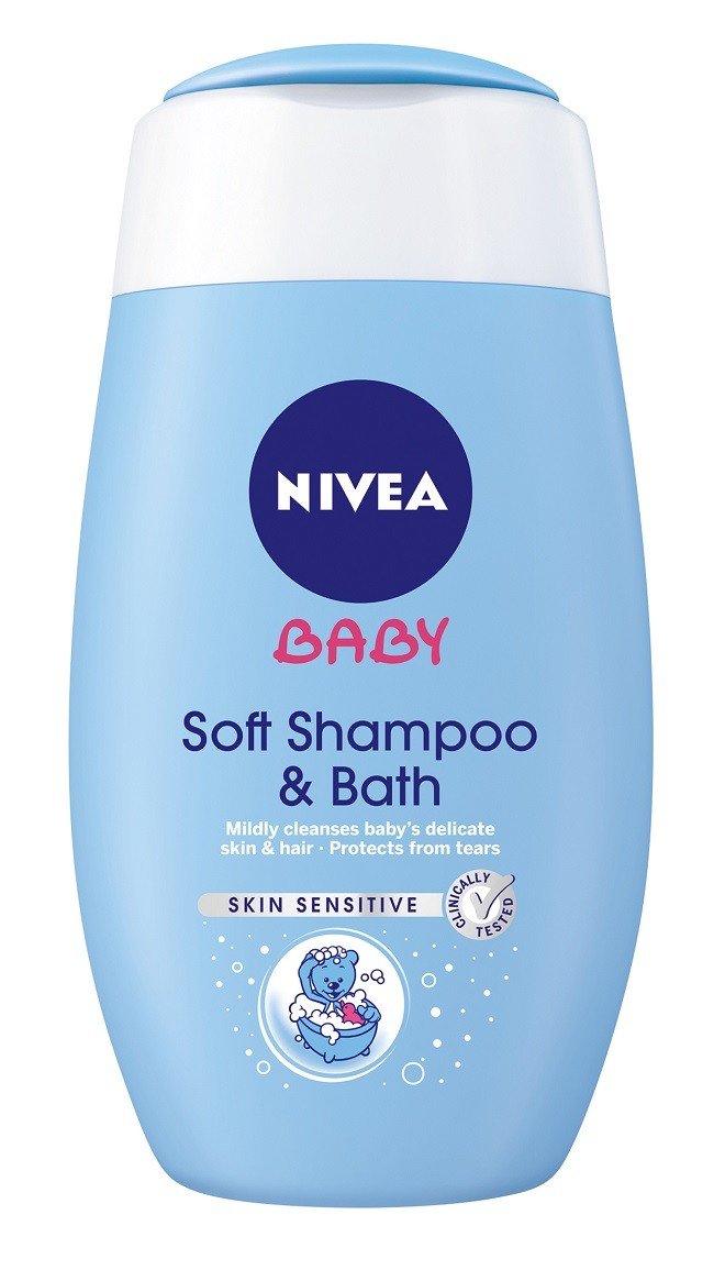 Nivea Baby šampon a pěna do koupele 2v1 200 ml