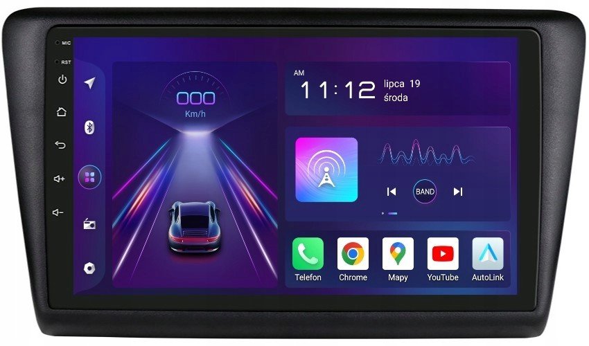 Radio 2DIN Navigace Android Seat Toledo 4 IV 8/256 Gb Dsp Carplay Lte