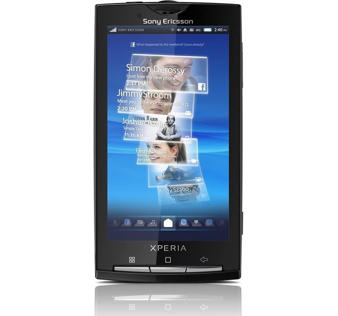 fab. nový Sony Ericsson Xperia X10 X10i Sensuous Black