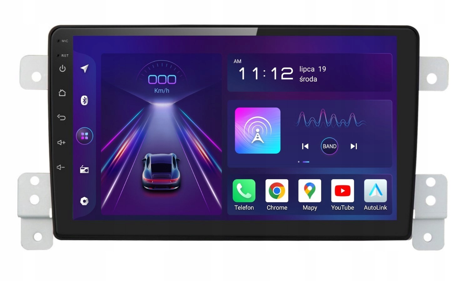 Navigace Android Suzuki Grand Vitara 2 II 8/256 Gb Dsp Carplay Lte