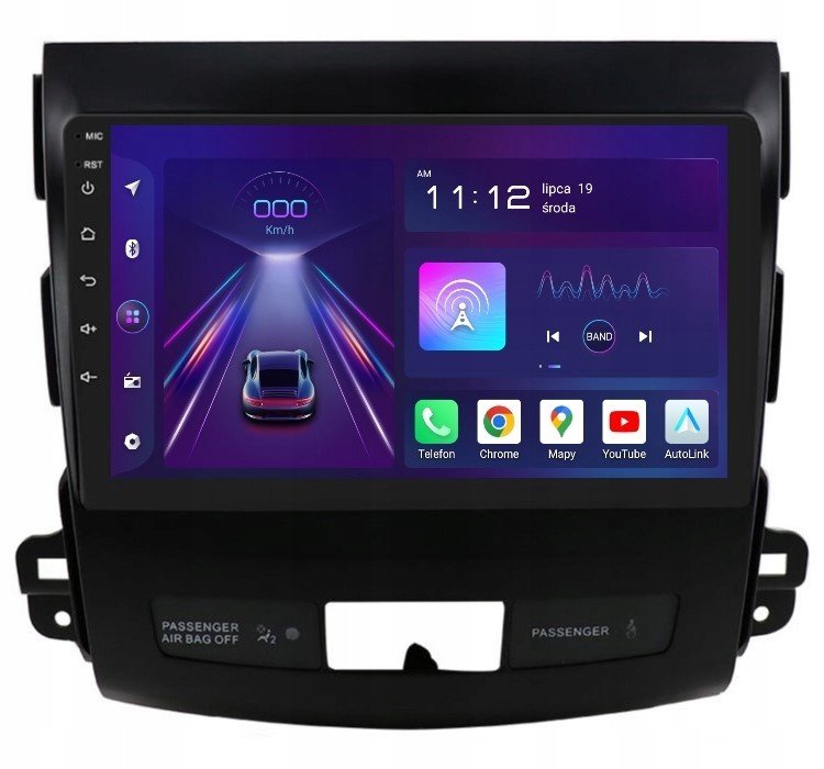 2DIN Android Mitsubishi Outlander 2 II 8/256 Gb Dsp Carplay Lte