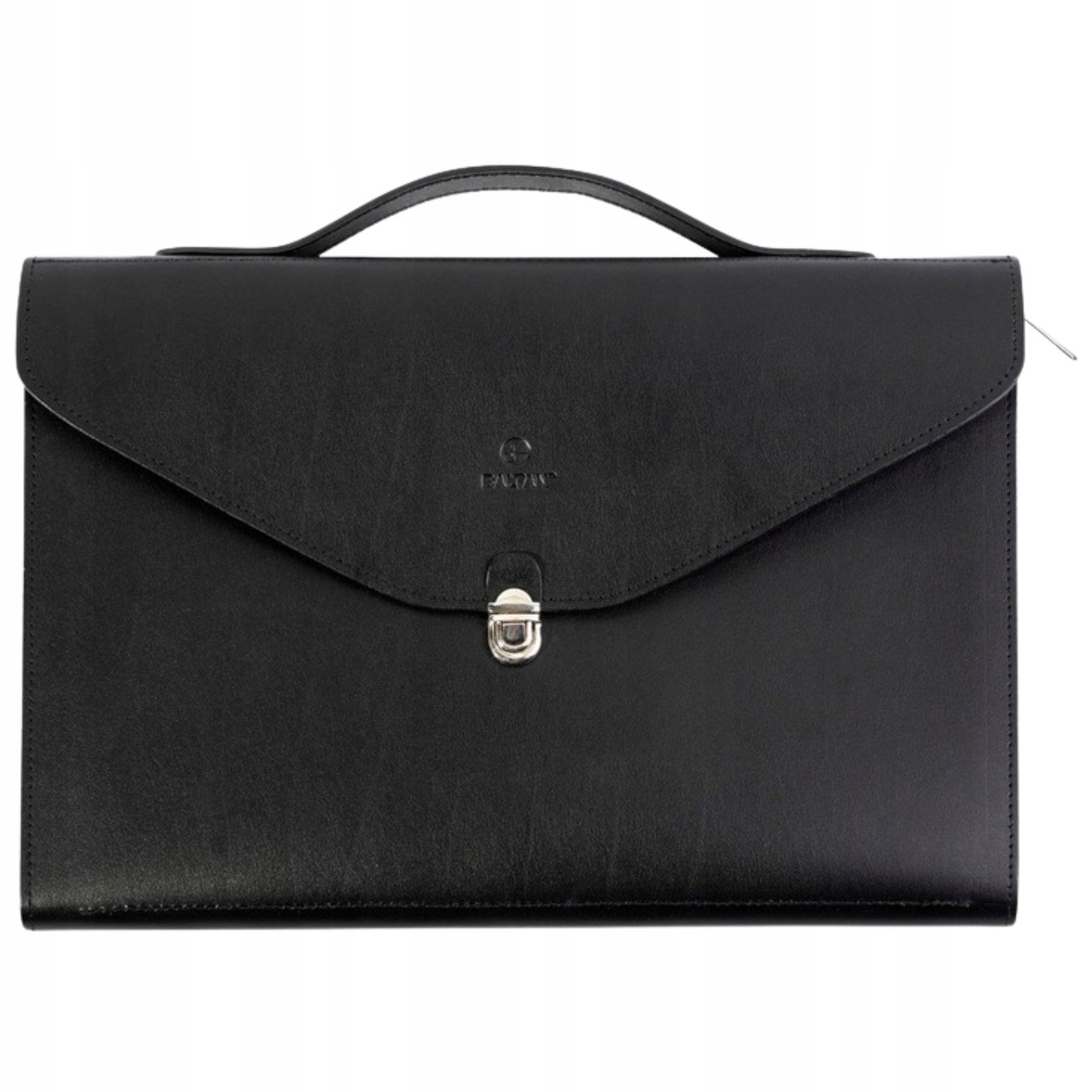 Aktivní Na Laptopa z přírodní kůže Baltan černá elegance 13-14 palců