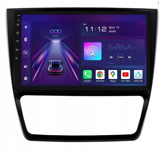 Navigace Radio 2DIN Android Skoda Yeti 8/256 Gb Dsp Carplay Lte