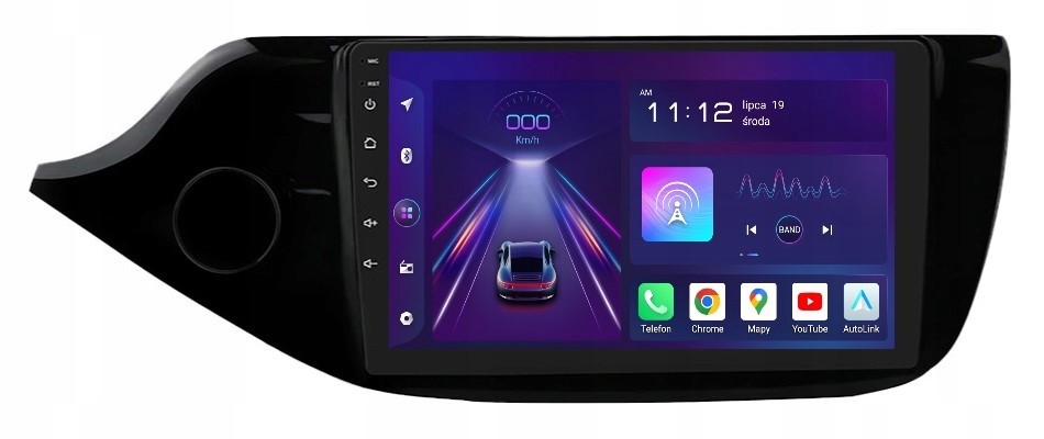 Navigace Rádio 2DIN Android Kia Ceed 2 II 8/256 Gb Dsp Carplay Lte