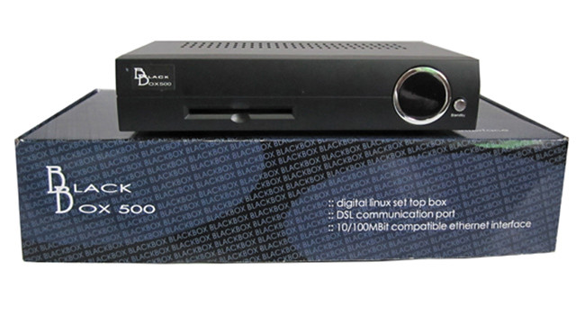 Nový Tuner Digital BlackBox 500 Linux Černý DM