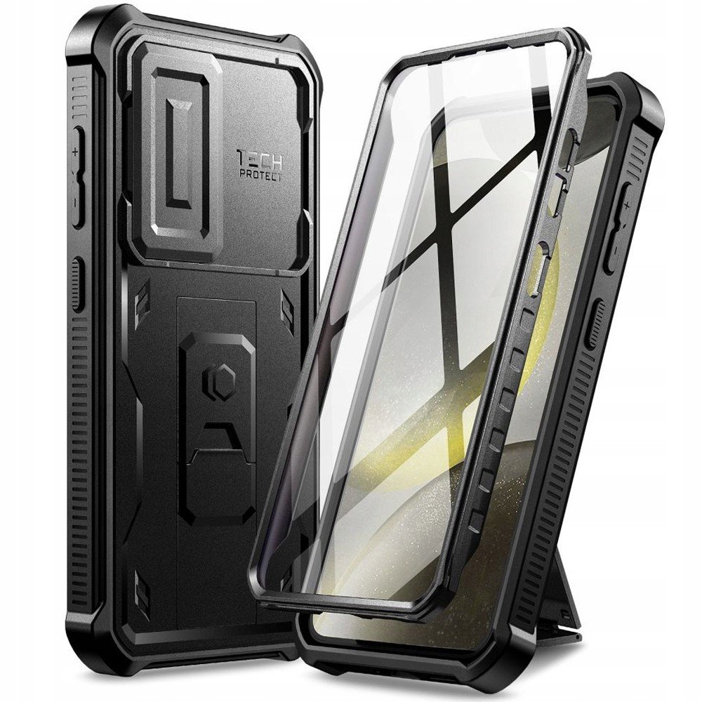 Kevlar Pancéřové Pouzdro Chránící Obrazovku Case Pouzdro 360 Pro Galaxy S24+ Plus