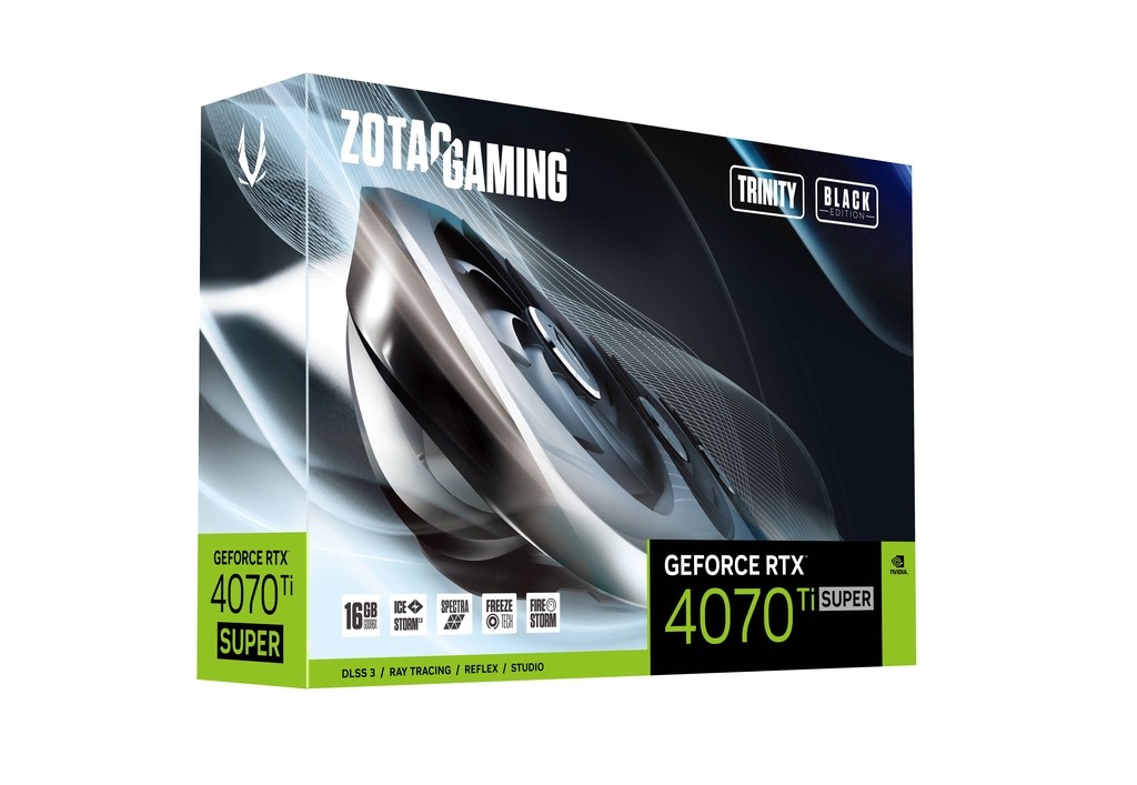 Grafická karta Zotac Gaming GeForce Rtx 4070 Ti Trinity Black 16GB