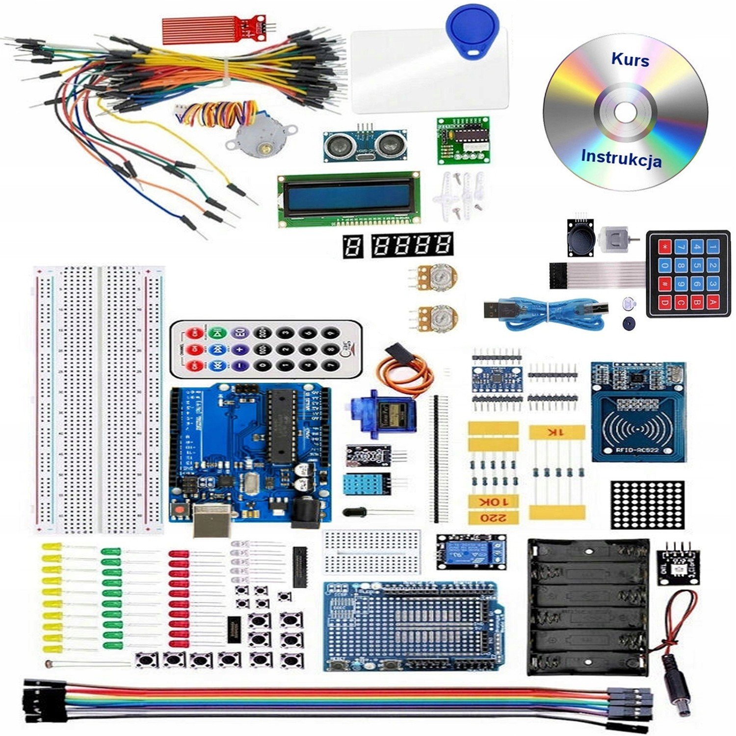 Startovací sada pro výuku programování Arduino pro začátečníky XXL